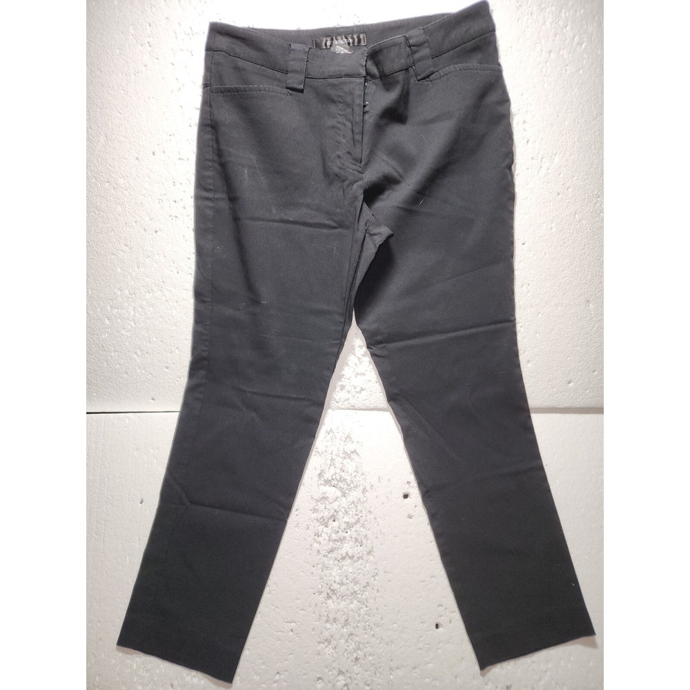 89th & Madison Pants Womens Size 8P Petite Black Trousers Stretch Casual